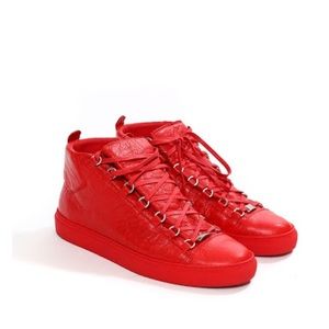 Balenciaga Arena High Red